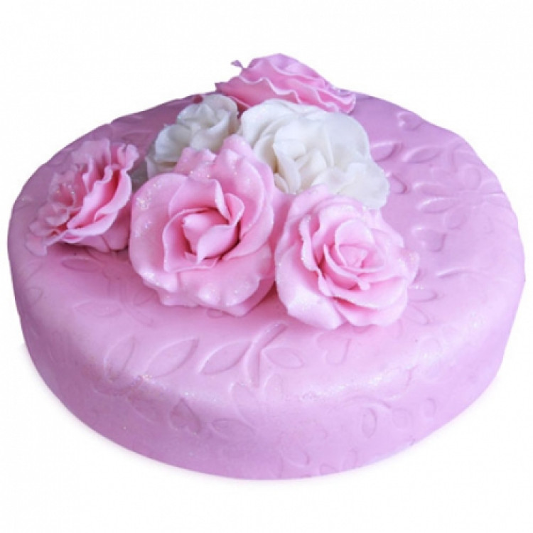 Valentine Pink Rose Cake 2.5kg