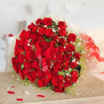 Love Showers 50 Red Roses Bunch