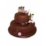 2 tier chocolate delight cake(3 kgs)